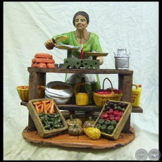 Mercadera - Cerámica de Lucy Mendonça de Spinzi